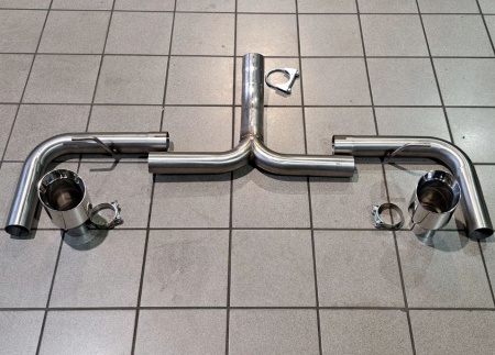 Suppression de silencieux arri&egrave;re inox Ford Focus mk4 ST280