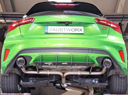 Suppression de silencieux arri&egrave;re inox Ford Focus mk4 ST280