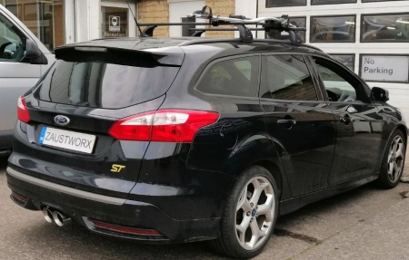 Suppression de silencieux arri&egrave;re inox Ford Focus ST 185 diesel mk3 break