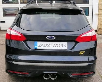 Suppression de silencieux arri&egrave;re inox Ford Focus ST 185 diesel mk3 break