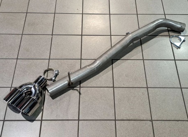 Suppression de silencieux arri�re inox Ford Puma ST 2021-2024 