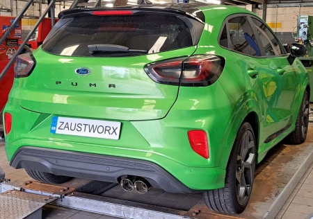 Suppression de silencieux arri&egrave;re inox Ford Puma ST 2021-2024 