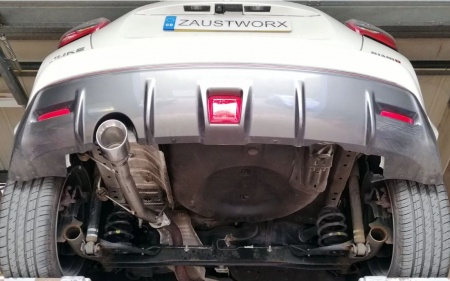 Suppression de silencieux arri&egrave;re inox Nissan Juke Nismo 2WD