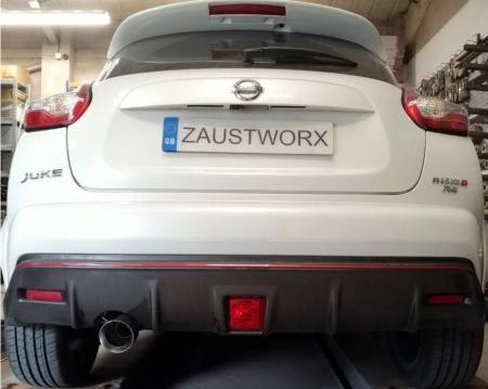 Suppression de silencieux arri&egrave;re inox Nissan Juke Nismo 2WD