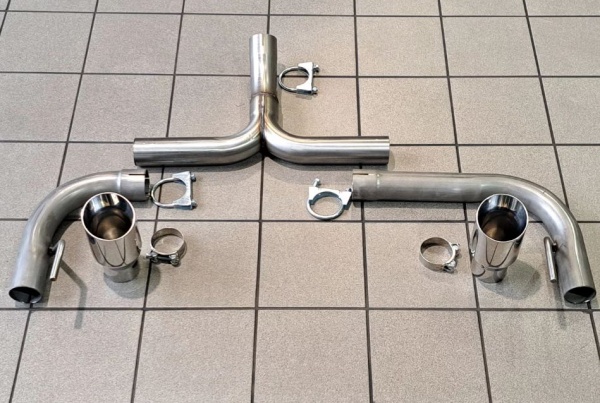 Suppression de silencieux arri�re inox Opel Astra K