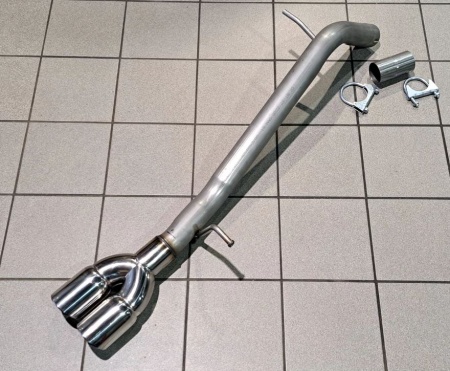 Suppression de silencieux arri&egrave;re inox Peugeot 208 GTI