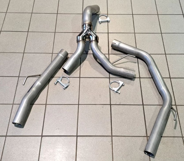 Suppression de silencieux arri�re inox Peugeot 308 GTI 270