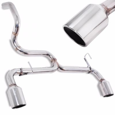 Suppression de silencieux d\'échappement inox Fiat 500 Abarth