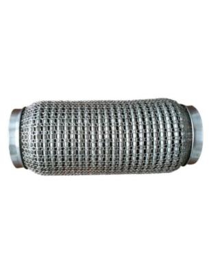 Tresse d\'�chappement inox flexible diam�tre 63,5mm longueur 152mm