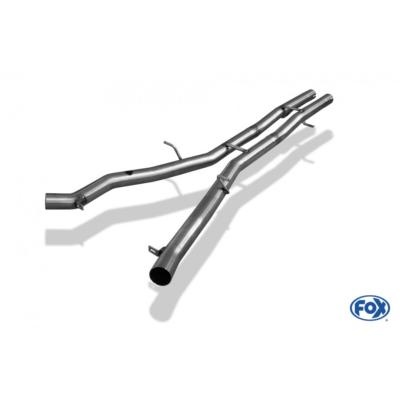 Tube interm�diaire d\'�chappement inox BMW 645i - 650i E63 / E64