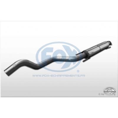 Tube interm�diaire d\'�chappement inox Opel Zafira A OPC
