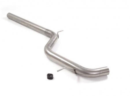 Tube suppression d\'intermédiaire inox - VW Golf 8 GTI + Clubsport