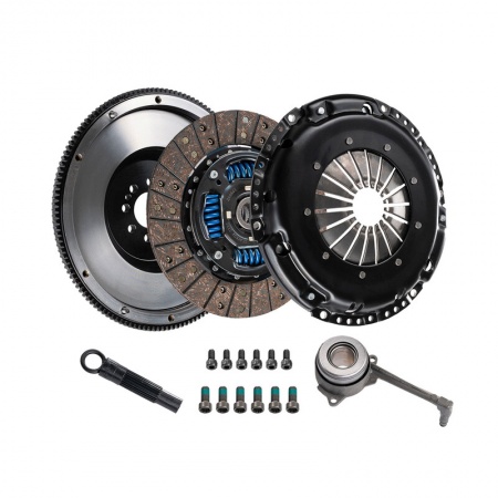 Volant moteur allégé + Embrayage renforcé DKM stage 2+ VW Golf 5 GTI 2,0l TFSI