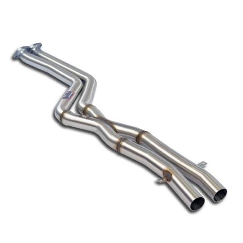 X-Pipe d\'�chappement inox Supersprint - BMW 323i / 328i E46